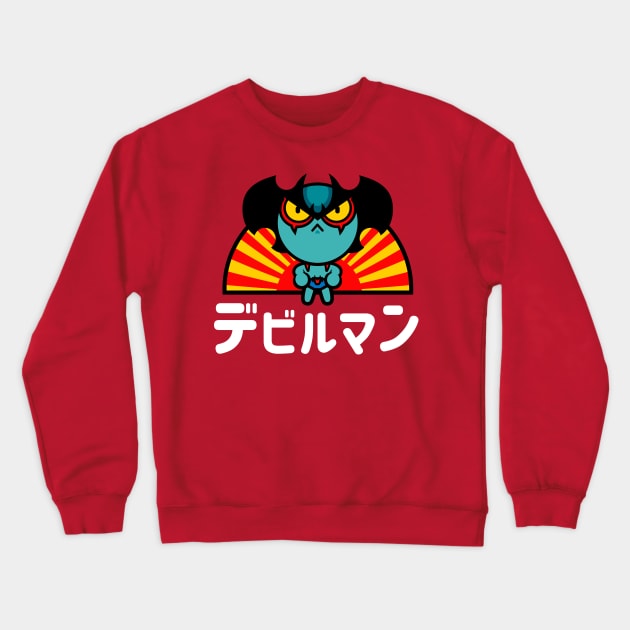 ChibiDebiru II  (Collab with Evasinmas) Crewneck Sweatshirt by demonigote